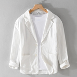 Valeriohn - Blazer para hombre de corte relajado