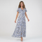 Pymira - Elegant blomster maxi-kjole