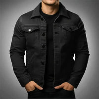 Darien – Men’s Long Sleeve Collared Spring Jacket