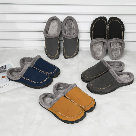 Sapatos Slip-On de Interior Masculinos