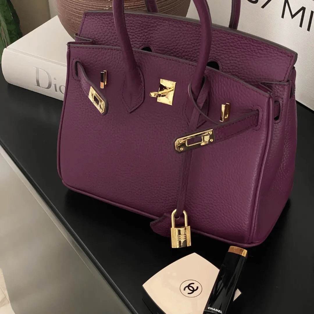 Valmorie - Dames Echt Leren Handtas Dagelijkse Elegantiek