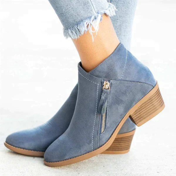 Vera - Botas de Pele de Suporte para Mulher
