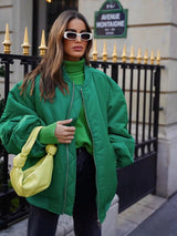 Calantha - Veste bomber oversize pour femmes