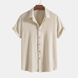 Georgie – Lässiges Herren-Zweiteiler Hemd- und Shorts-Set