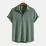 Georgie – Lässiges Herren-Zweiteiler Hemd- und Shorts-Set