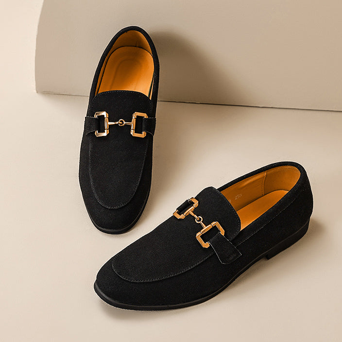 Edwarden – Sapatos de Homem Slip On com Detalhe Metálico