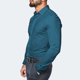 Damiaro – Herren knitterfreies Stretchhemd