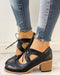 Rowena – Dames Schoenen met Hakken en Vetersluiting T-band