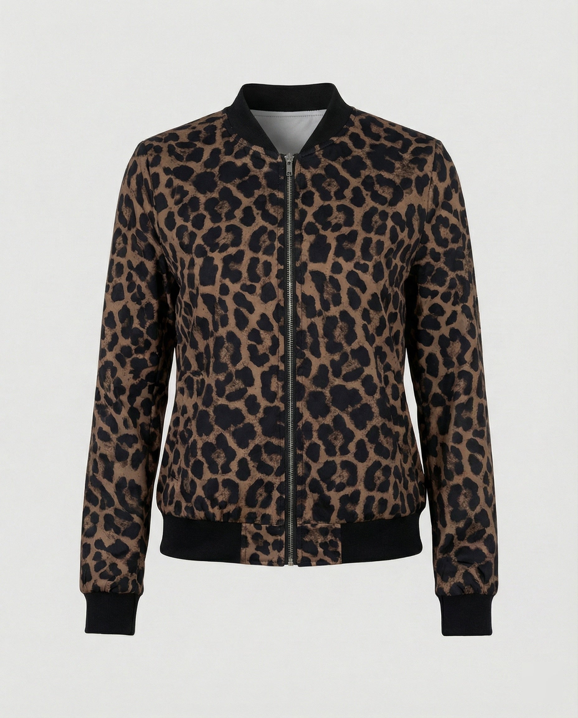 Almira - Γυναικείο Λούστρο Μπουφάν Bomber με Φερμουάρ