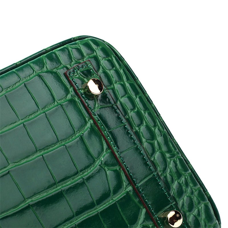 Valmorie - Dames Echt Leren Handtas Dagelijkse Elegantiek