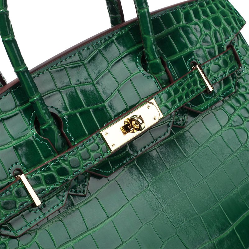 Valmorie - Dames Echt Leren Handtas Dagelijkse Elegantiek