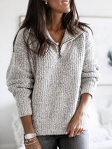Avelinda – Damen-warmer Strickpullover