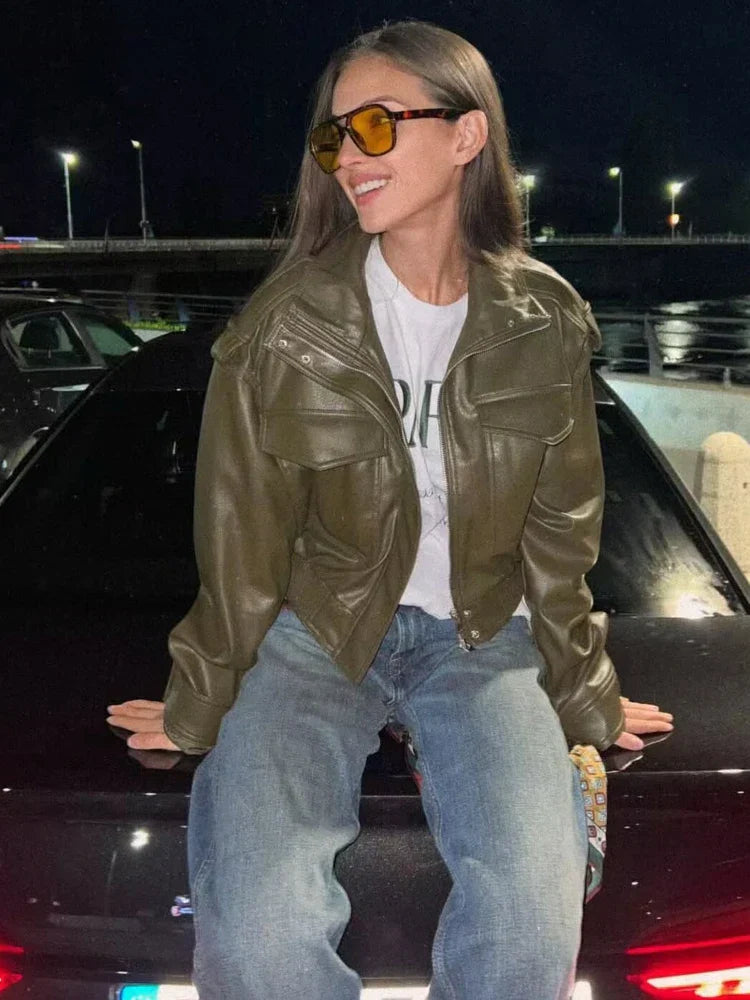 Laurenna – Dámská motorkářská bunda na zip